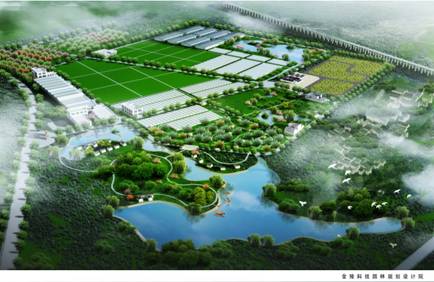 徐州贾汪区龙须河生态农业观光园规划设计
